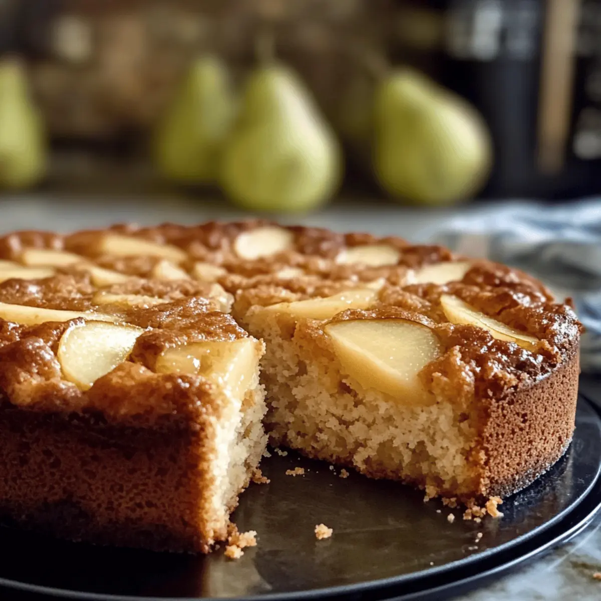 Schneller Birnenkuchen