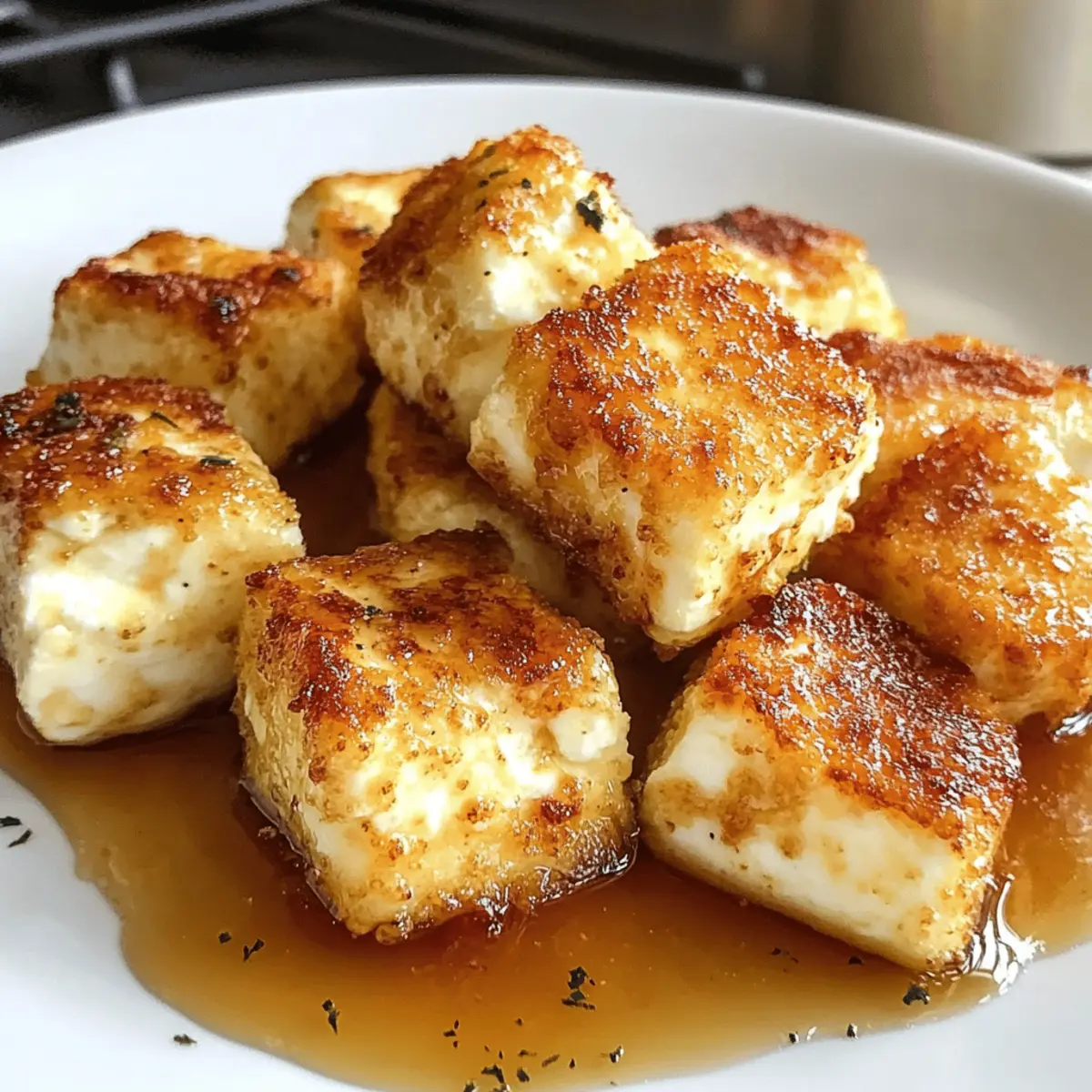 knusprigen Feta aus dem Airfryer