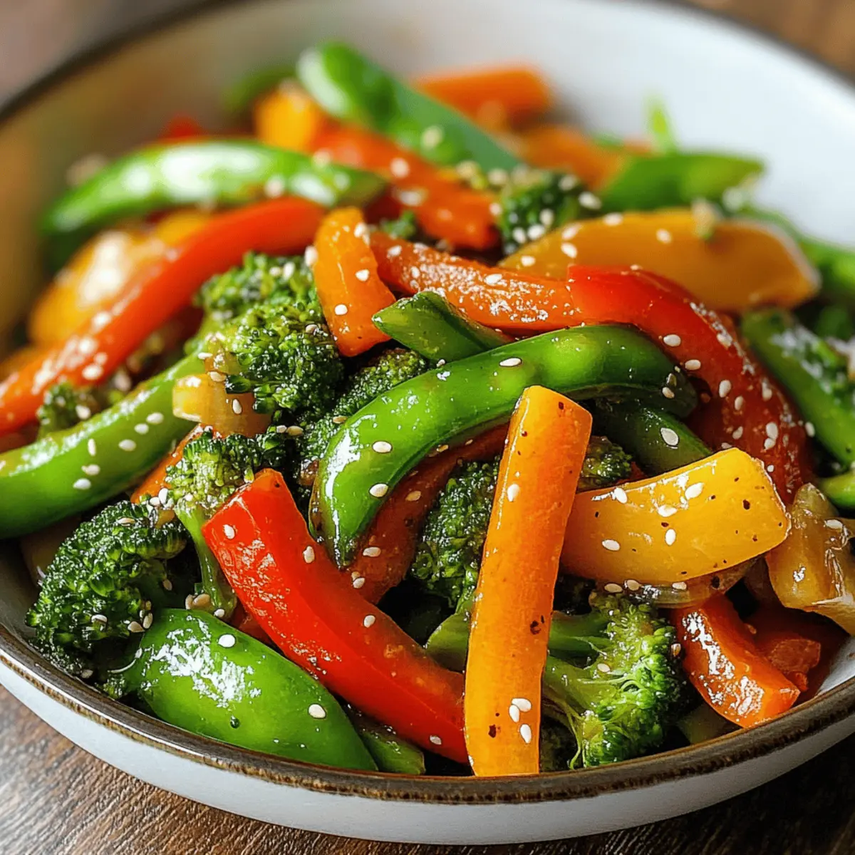 Gemüsepfanne mit Sojasauce Rezept