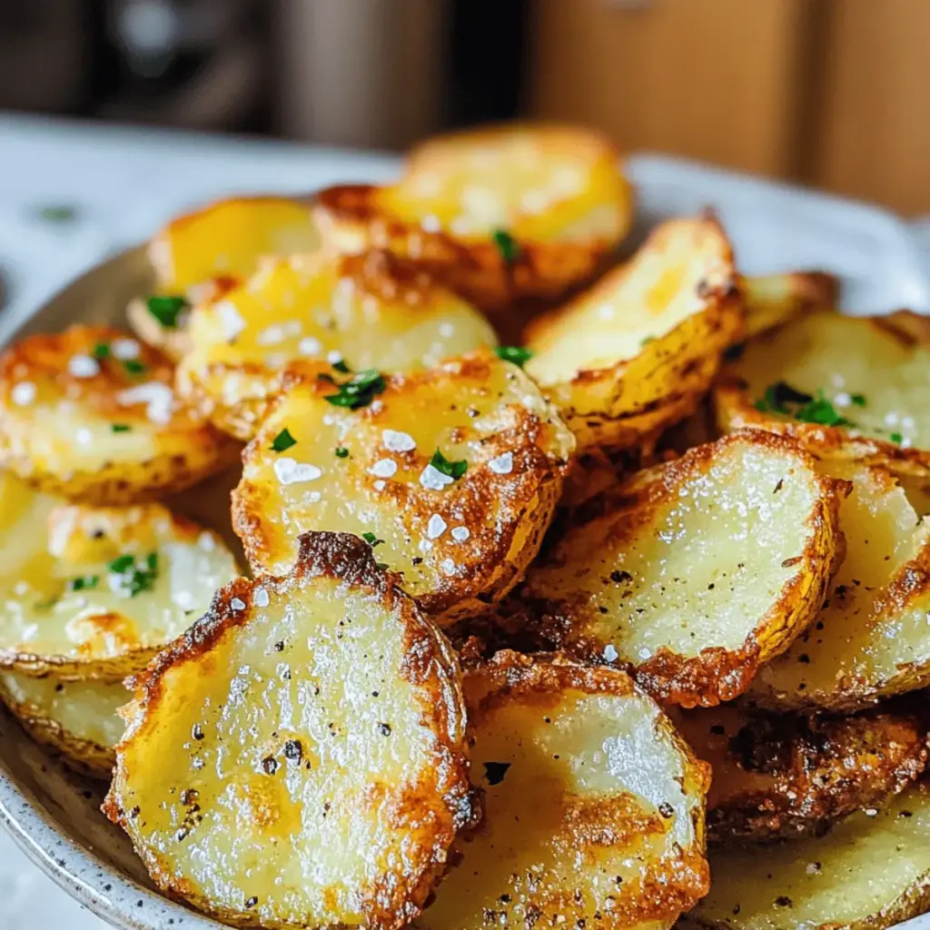 Knusprige Quetschkartoffeln