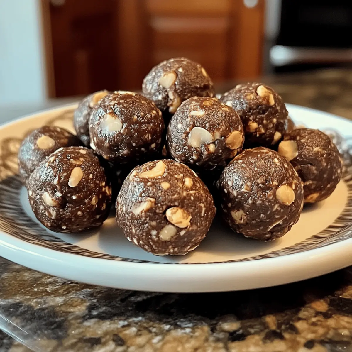 Schokoladen-Espresso-Energieballen Kraftvoller Snack