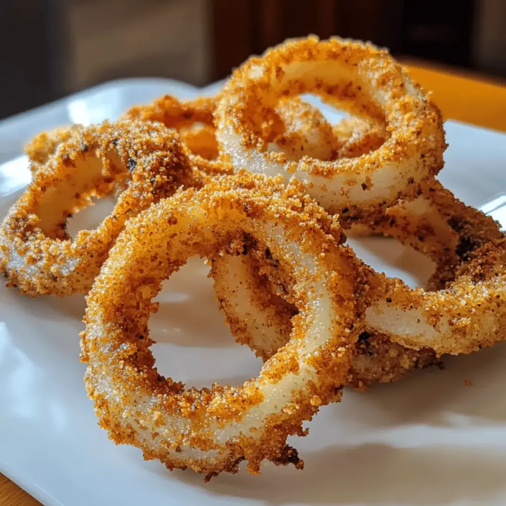 Air Fryer Zwiebelringe