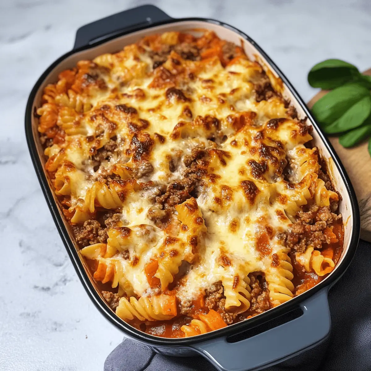 Nudelauflauf mit Hackfleisch aus dem Thermomix