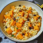 Butternut Kürbis Rezept: Kürbis Pilaw