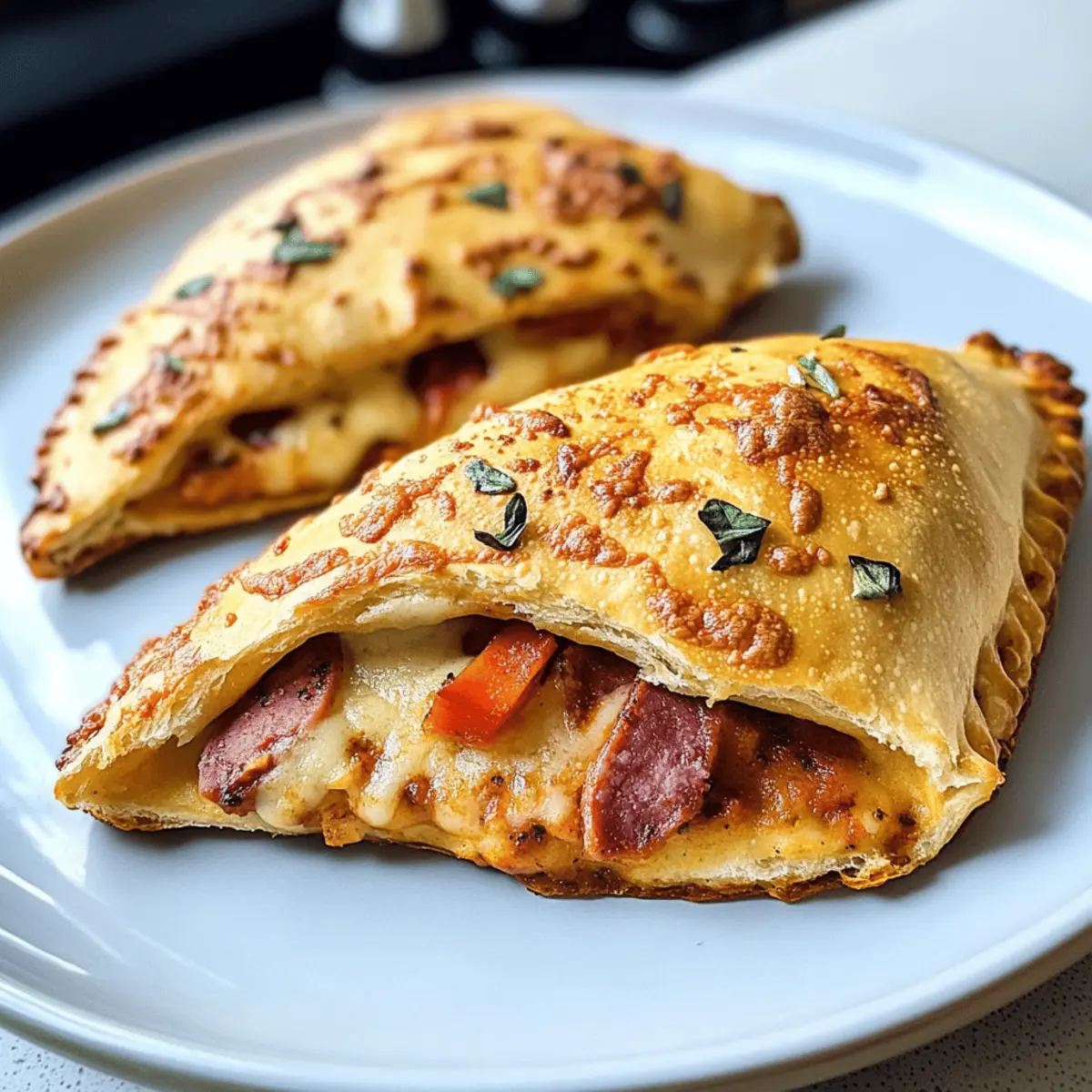 Knusprige Calzone