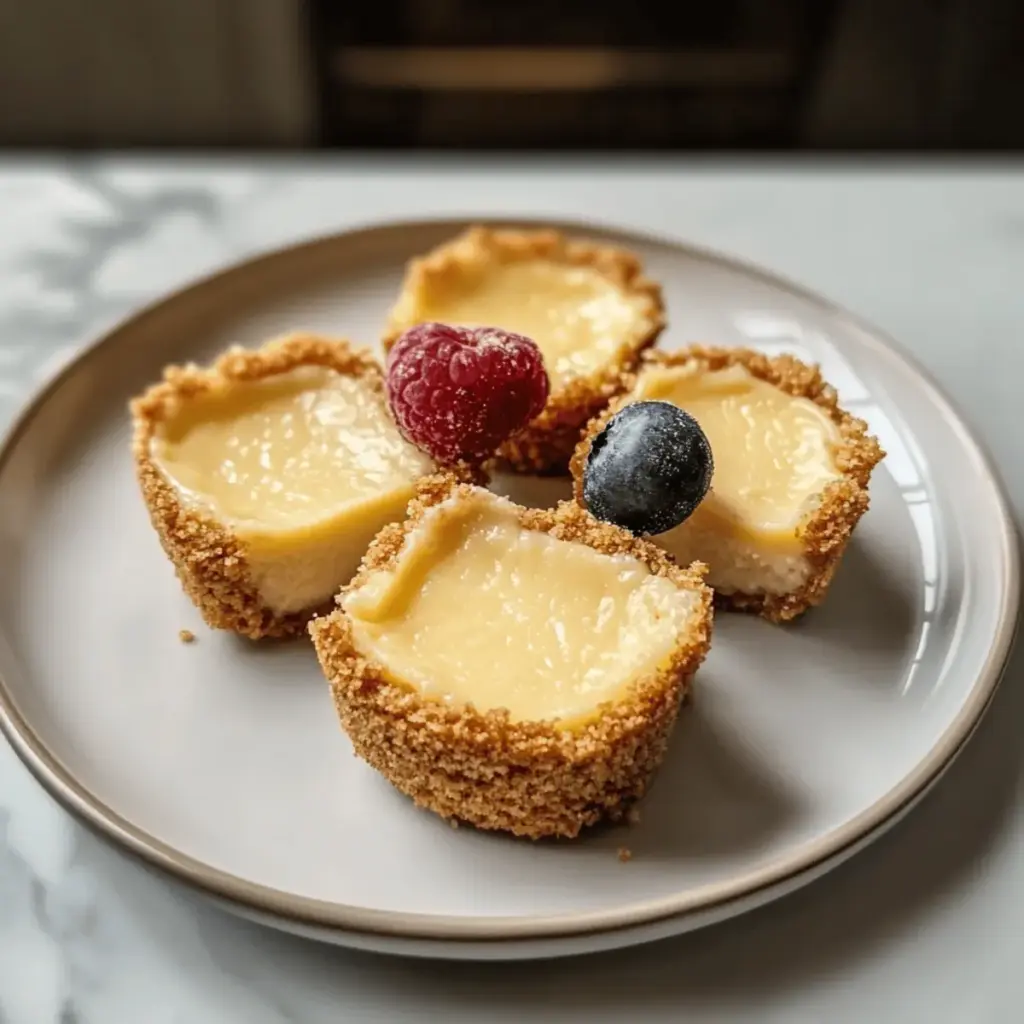 Air Fryer Käsekuchen Bissen