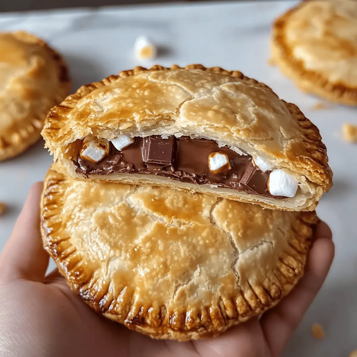 S’mores Handpasteten
