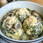 Spinatknödel als Hauptgericht