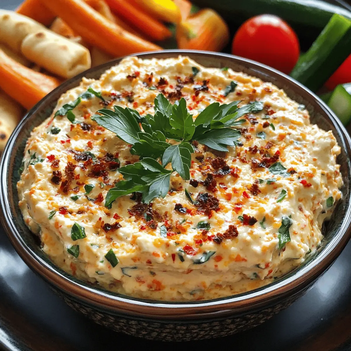 Scharfer Schafskäse Dip