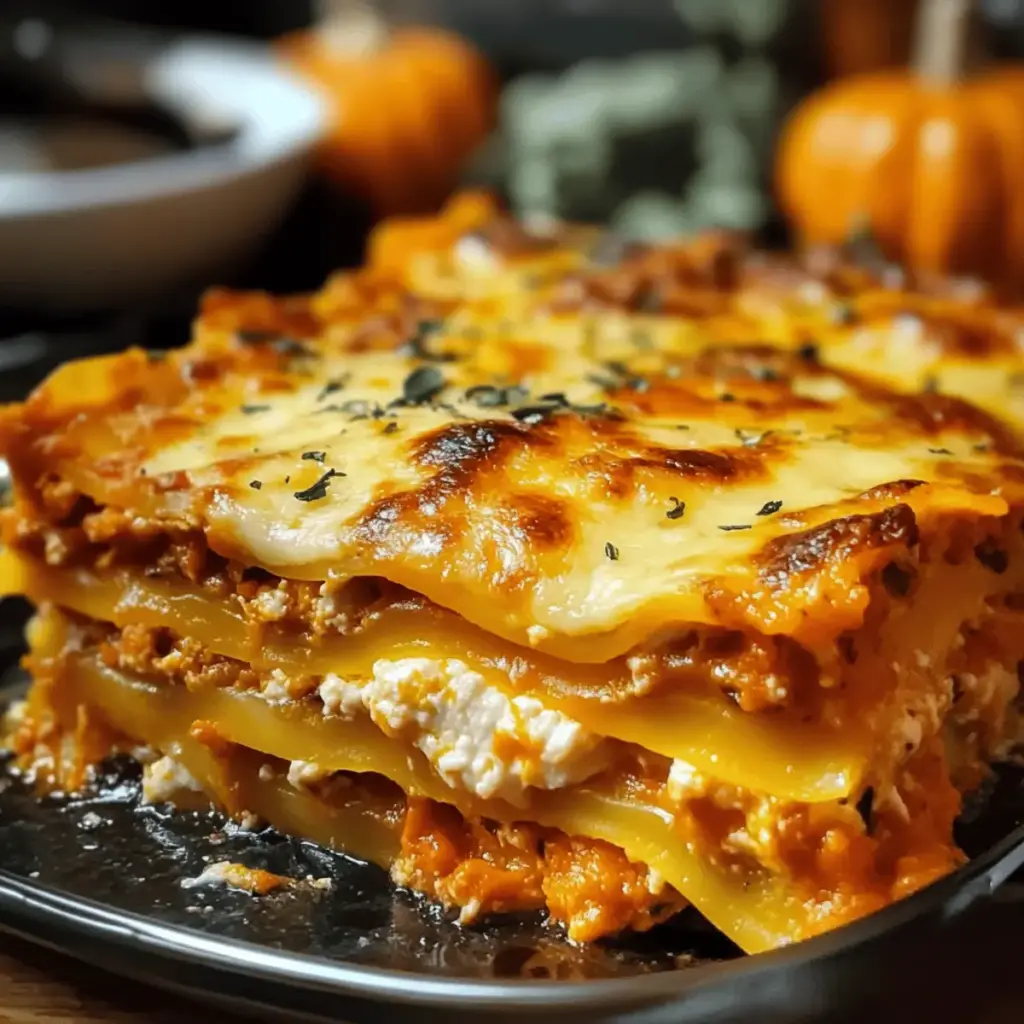 Leckere Kürbislasagne