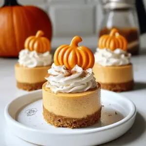 Mini Vegane Kürbis Käsekuchen