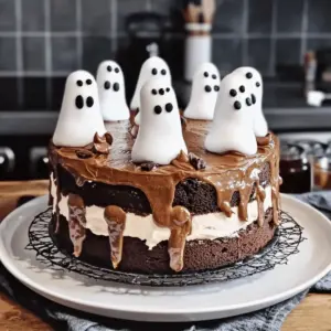 Gruselig leckere Geistertorte