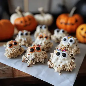 Weiße Schokolade Kreuzis Gruselige Monster für Halloween