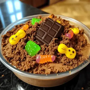 Schokopudding zu Halloween