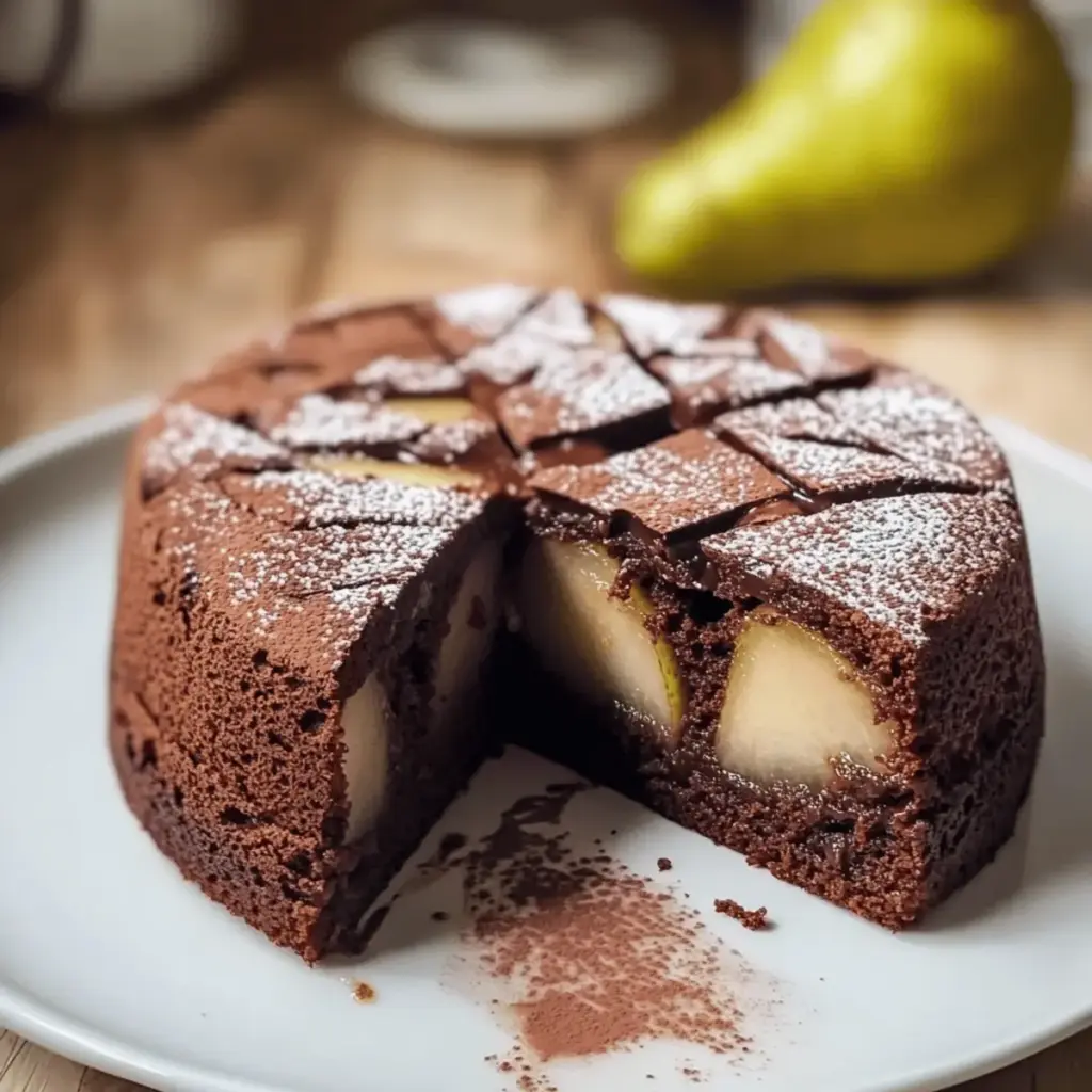 Saftiger Schoko-Birnen-Kuchen