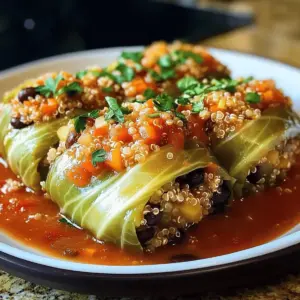 Vegetarische Kohlrouladen