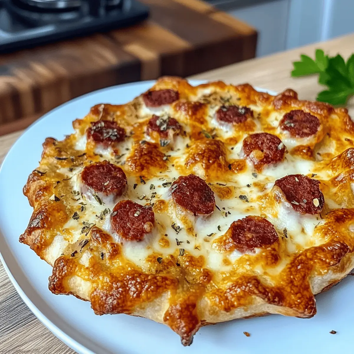 Mini-Pide mit Sucuk und Käse