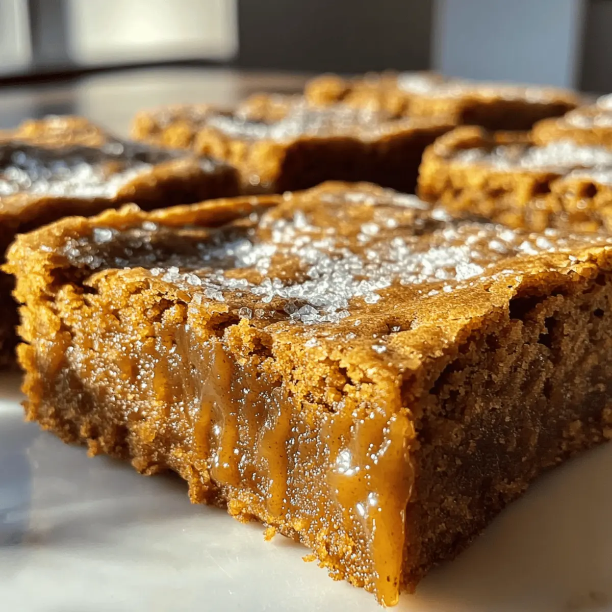 Rezept für gesalzene Ahorn-Kürbis-Blondies