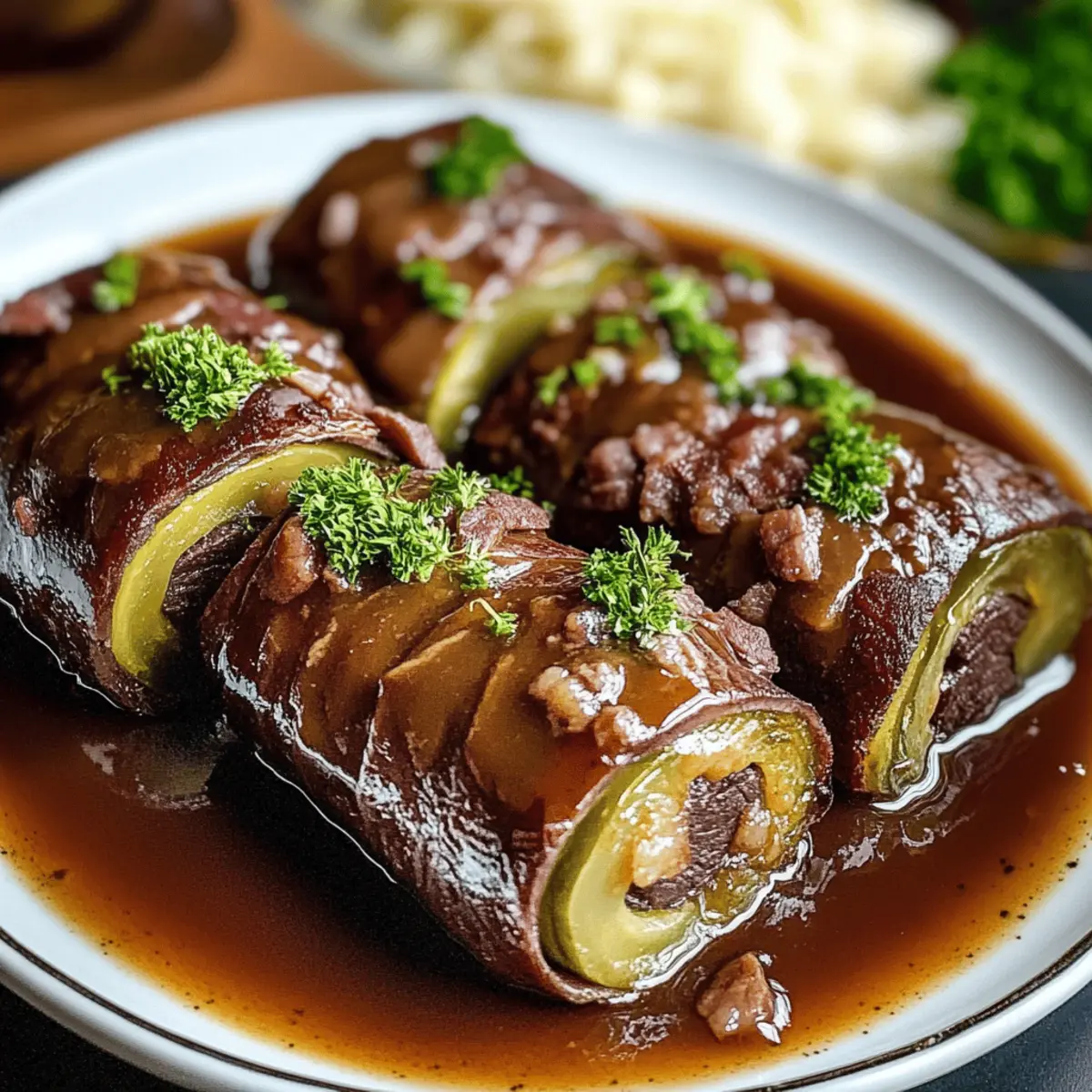 Rinderrouladen klassisch zubereiten