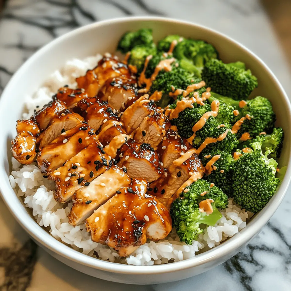 Gesunde Klebrige Hühnerschalen Rezept