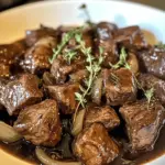 Zartes Rindfleisch in aromatischem Balsamico