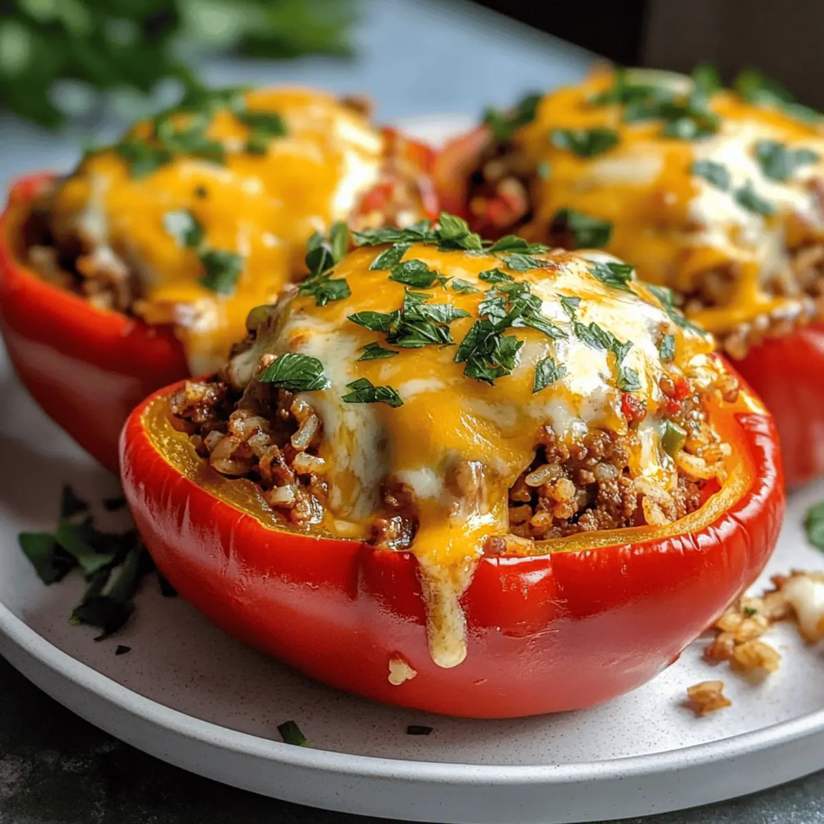 Gefüllte Paprika Deluxe