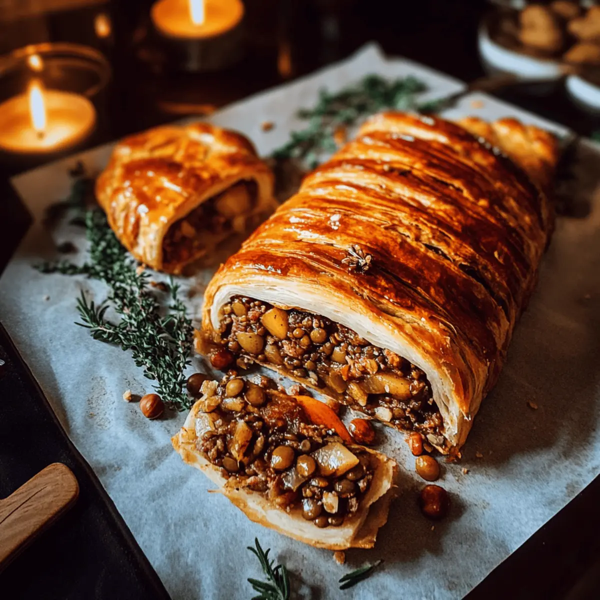 Vegetarischer Nussbraten, Entenkeulen mit Ofengemüse