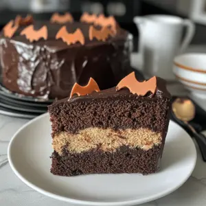 Fledermaus Überraschungskuchen