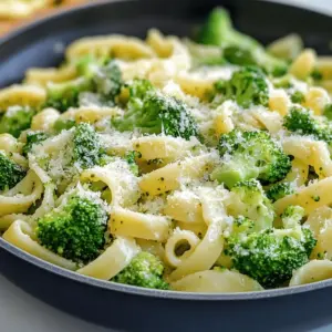 Leichte und gesunde Brokkoli-Pasta
