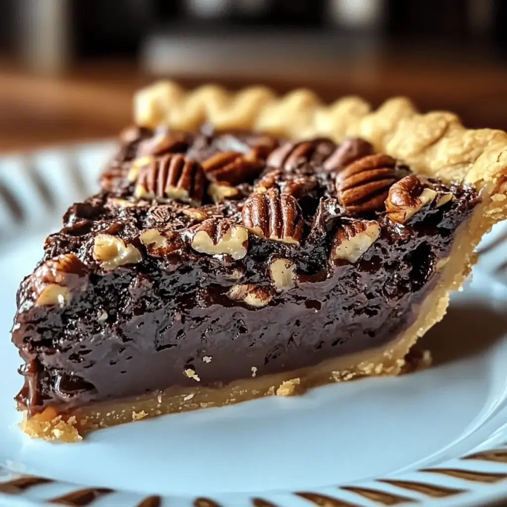 Texas Schokoladen-Pekannusskuchen