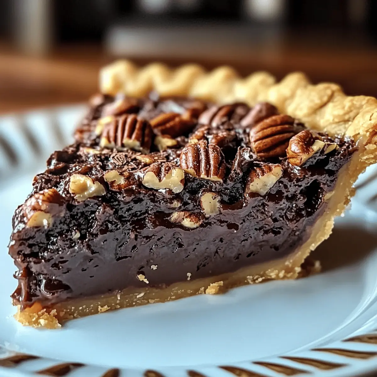 Texas Schokoladen-Pekannusskuchen