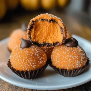 Kürbis-Käsekuchen-Trüffel