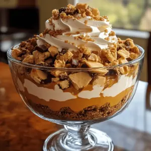 Kürbis-Toffee-Trifle