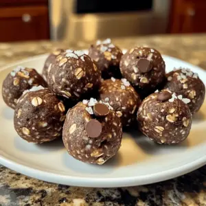 Schokoladen-Espresso-Energieball Kraftvoller Snack