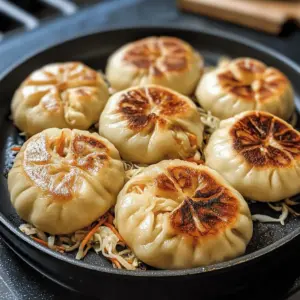 Pfanne-gebratenes Kohl und Nudelbrötchen