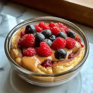 Gebäck Protein Pfannkuchen Schalen