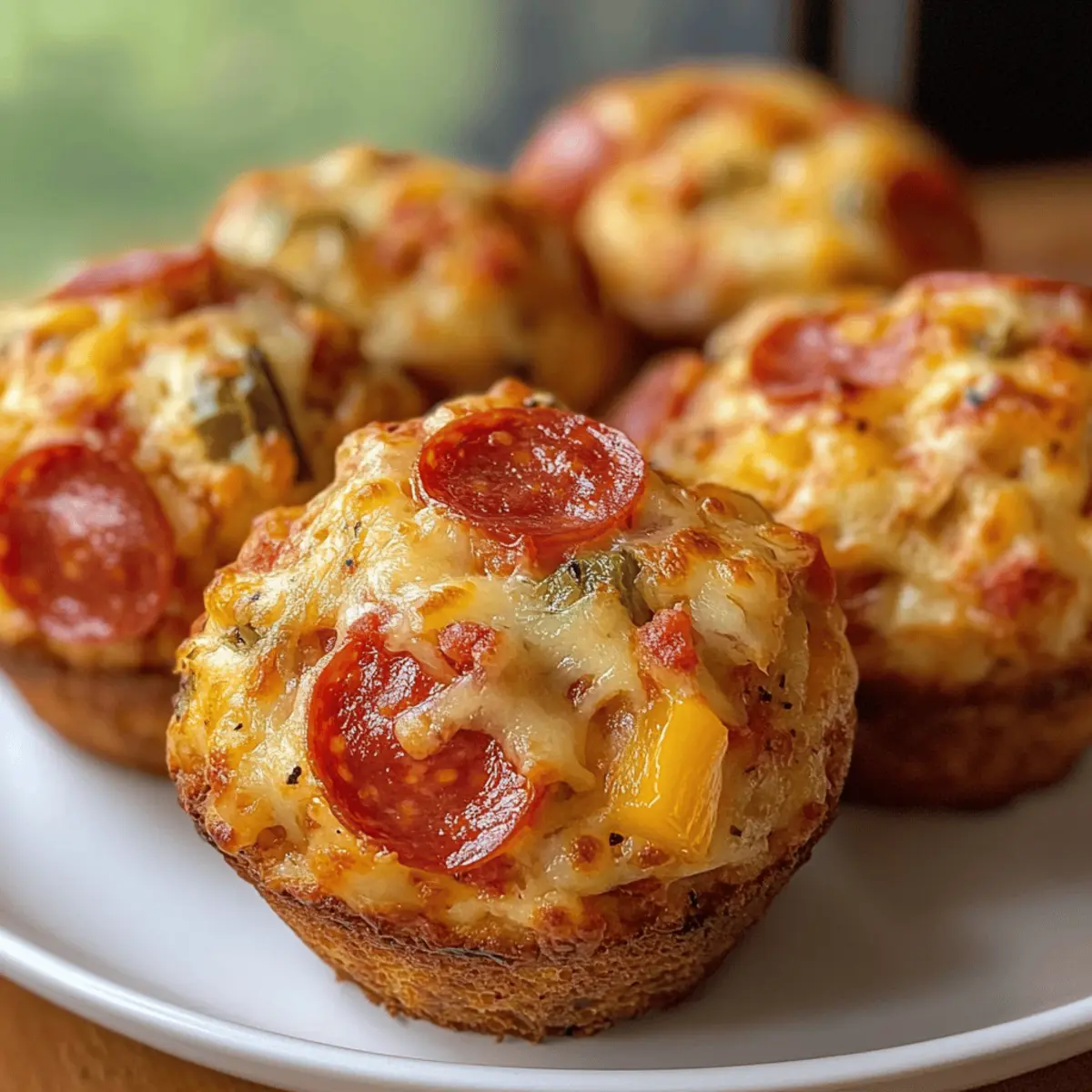 Saftige Pizza-Muffins