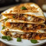 Hackfleisch Quesadillas Käse