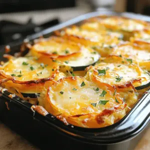 Parmesan-Kartoffelstapel in Muffinform