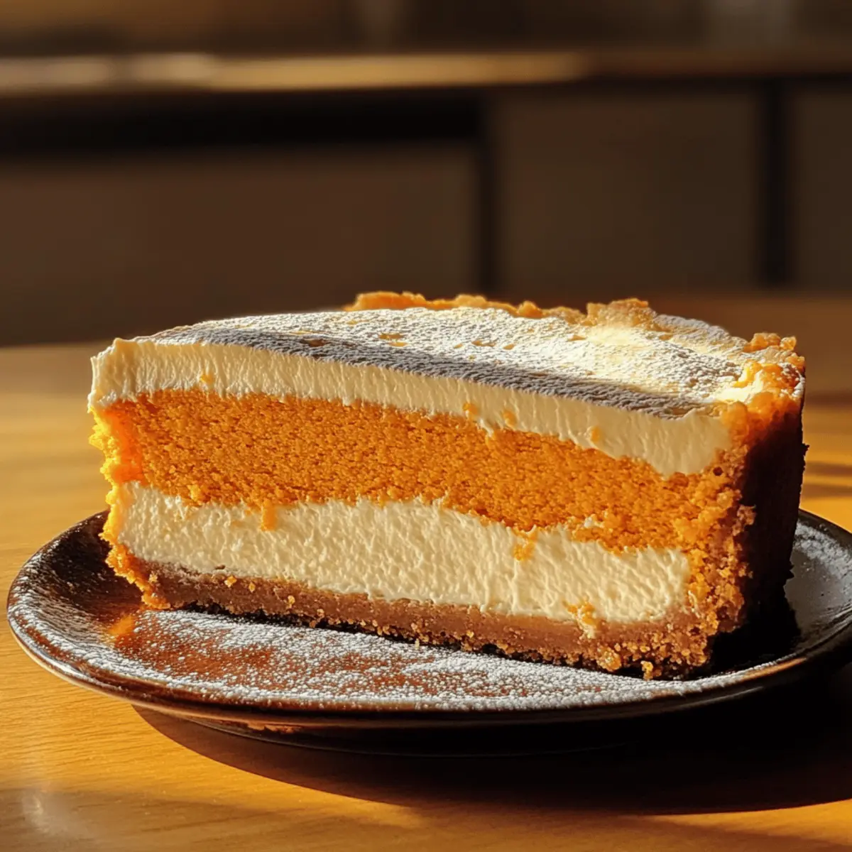 Gooey Kürbis Frischkäsekuchen für den perfekten Ausgang