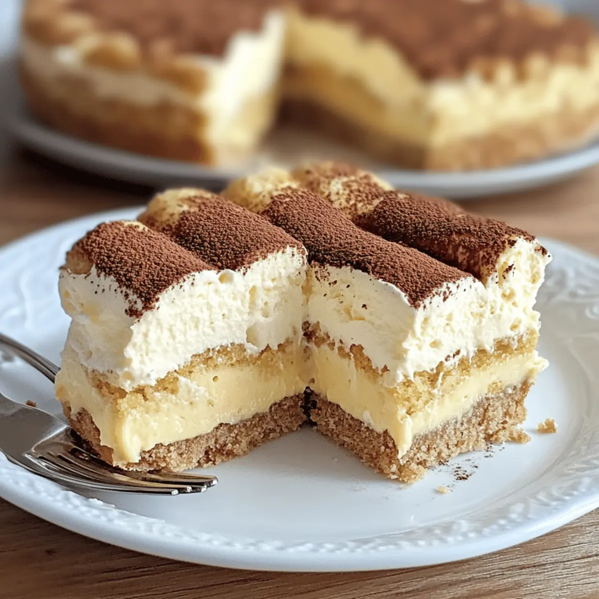 Puddingkuchen ohne Backen