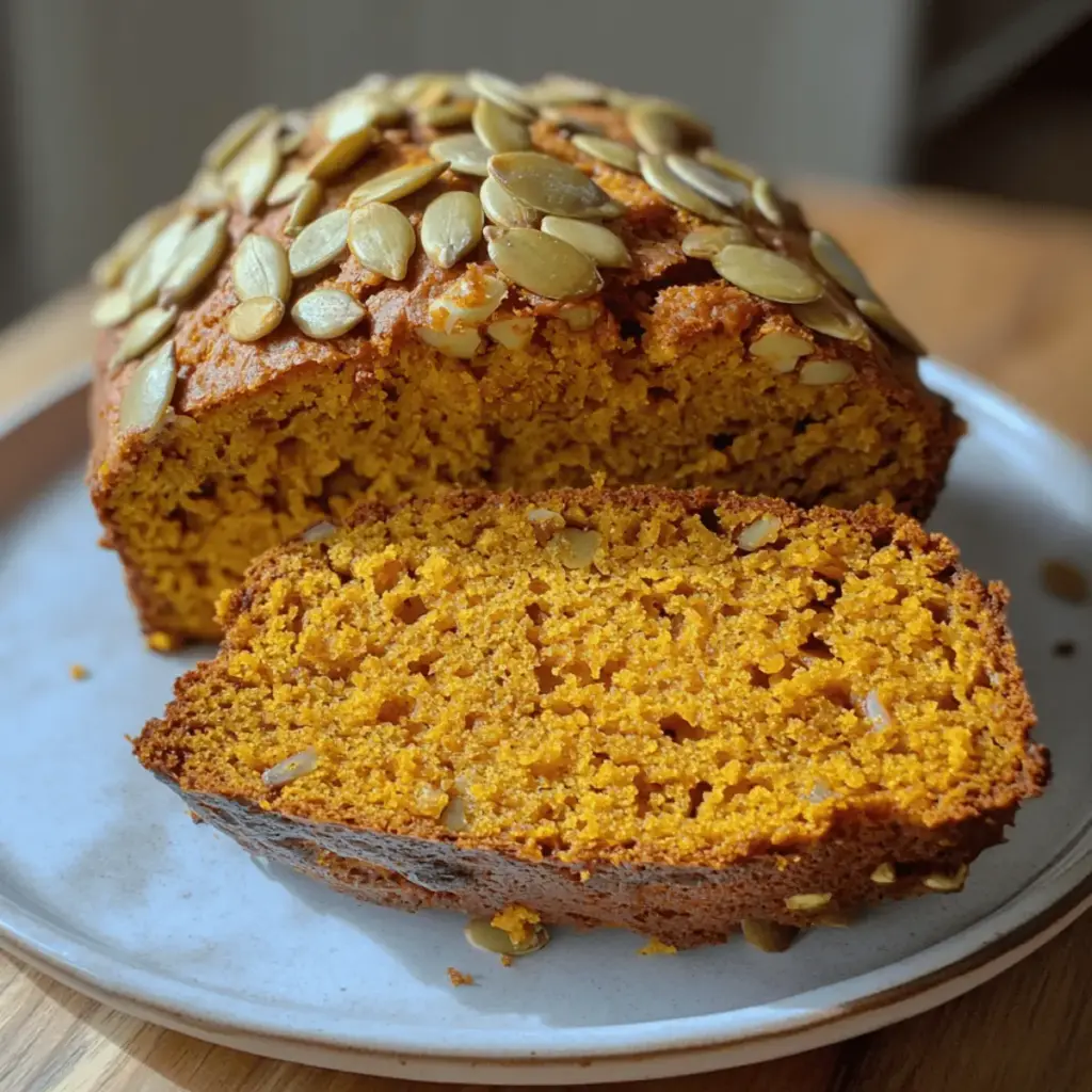 Kürbisbrot - innen saftig und zart knusprig selber backen