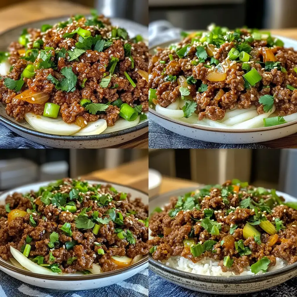 Einfaches Bulgogi mit Hackfleisch